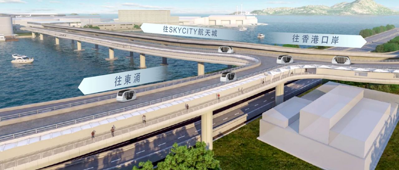 7 Tahun Kemudian Akan Ada Kendaraan Tanpa Awak Antara Bandara Internasional Hong Kong Dan Tung Chung