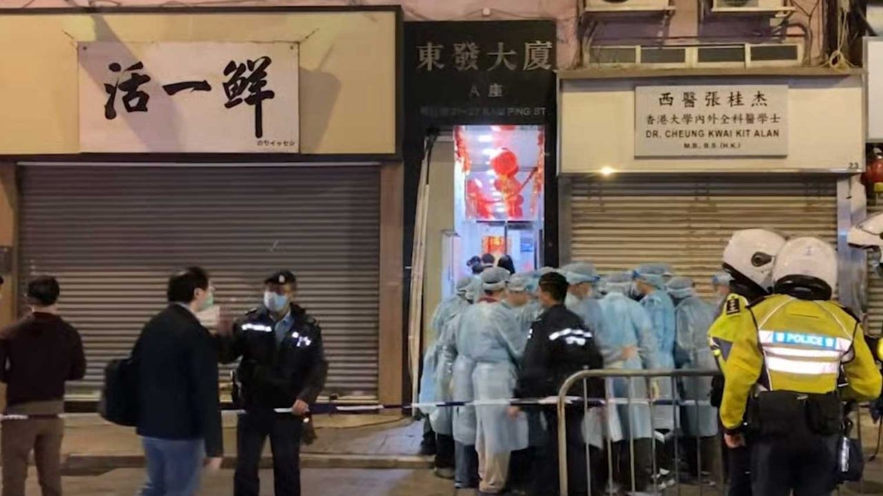 Pemerintah Hong Kong Melakukan Lockdown Terhadap Tung Fat Building North Point Mulai 28 Januari 2021 Pukul 19.00