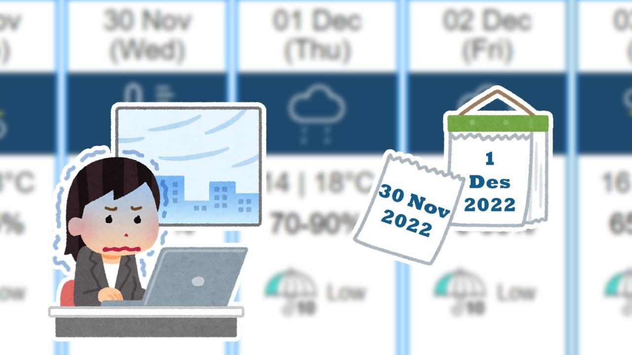 Suhu Beberapa Daerah Di Hong Kong Turun Menjadi 12°C Tanggal 1 Desember 2022