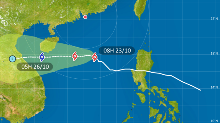 Topan Tropis Sinyal No. 3 Di Hong Kong (23 Oktober 2020 Pukul 00.20)