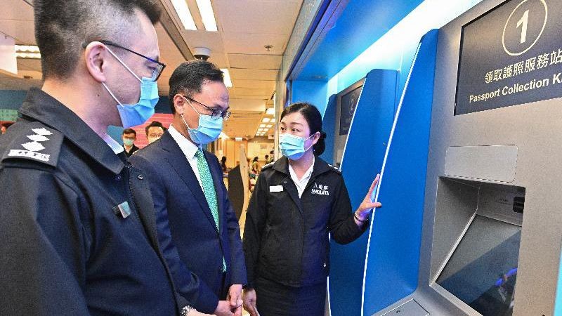 Pengambilan Paspor Baru Hong Kong SAR Dengan Menggunakan Self-Service Kiosk Mulai 30 Oktober 2020
