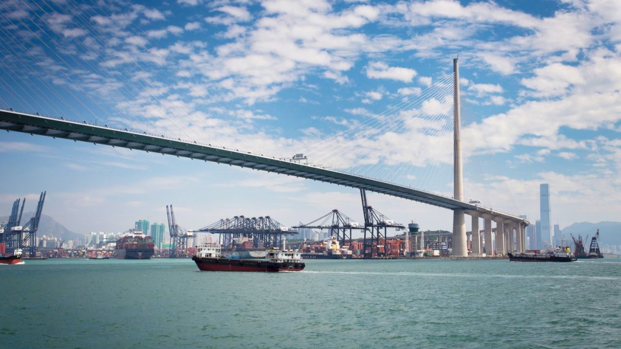 Kecelakaan Kapal Di Jembatan Rambler Channel, Beberapa Jalur MTR Airport Line Dan Tung Chung Line Ditutup Atau Terhambat