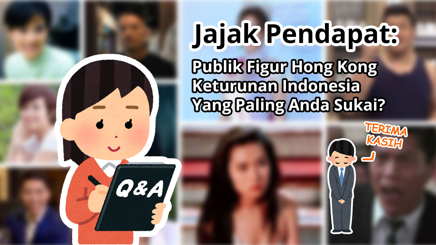 Publik Figur Hong Kong Keturunan Indonesia Yang Paling Anda Sukai